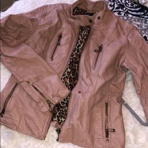 Woman’s leather jacket